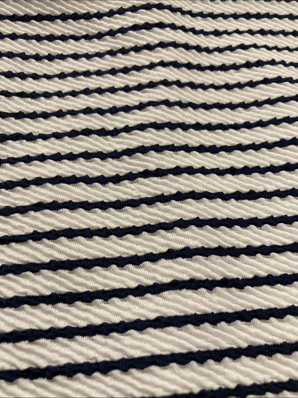 Cupshe:  Navy & White Striped One-Piece Swimsuit - Picture 8 of 10